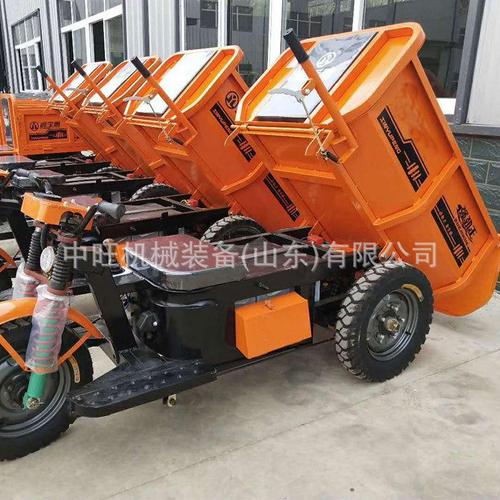 工程机械电动三轮车 建筑用载重2吨拉砖三轮车 物料转运电动车