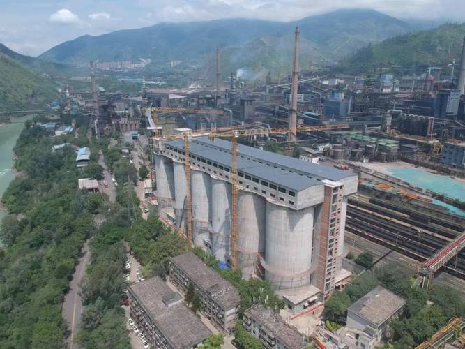 攀钢钒炼铁厂贮煤筒仓建设工程热负荷试车成功